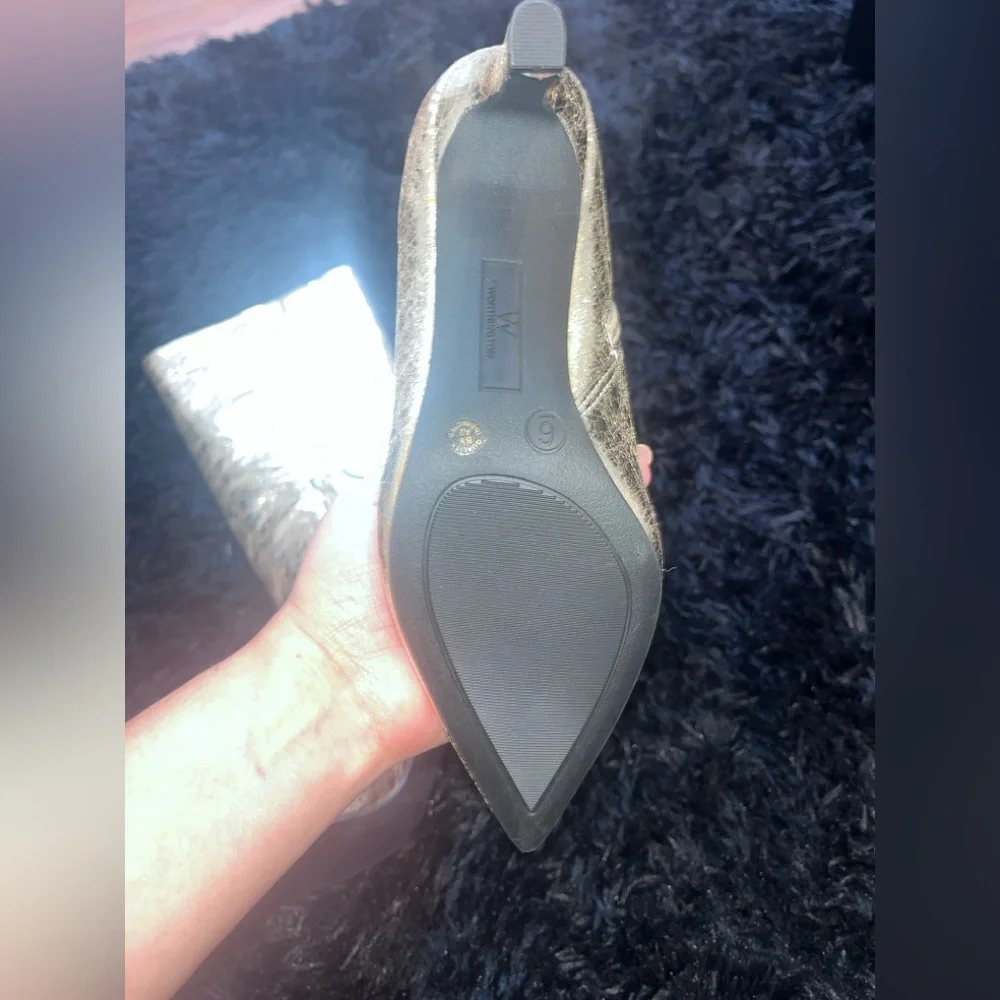 Worthington Gold Knee-High Boots Size 6 M - Picture 3 of 9